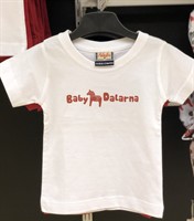T-Shirt Vit Baby Dalarna 70/80